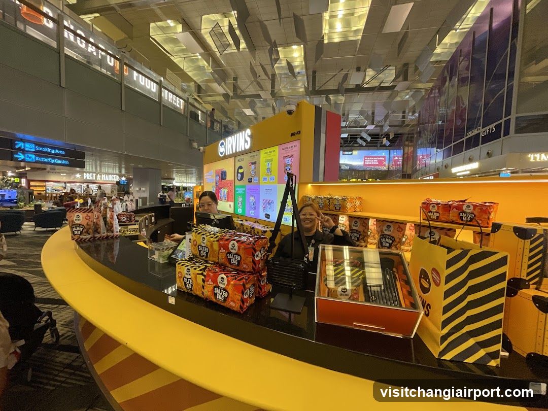 Irving's Snack Stand in Airport Terminal