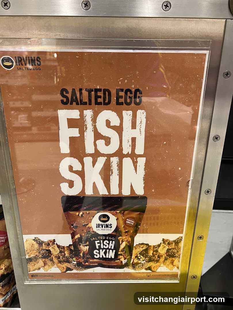 Irvin's Salted Egg Fish Skin Ad