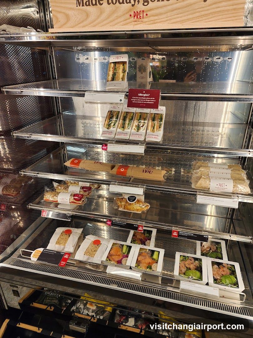 Pret A Manger Display Case