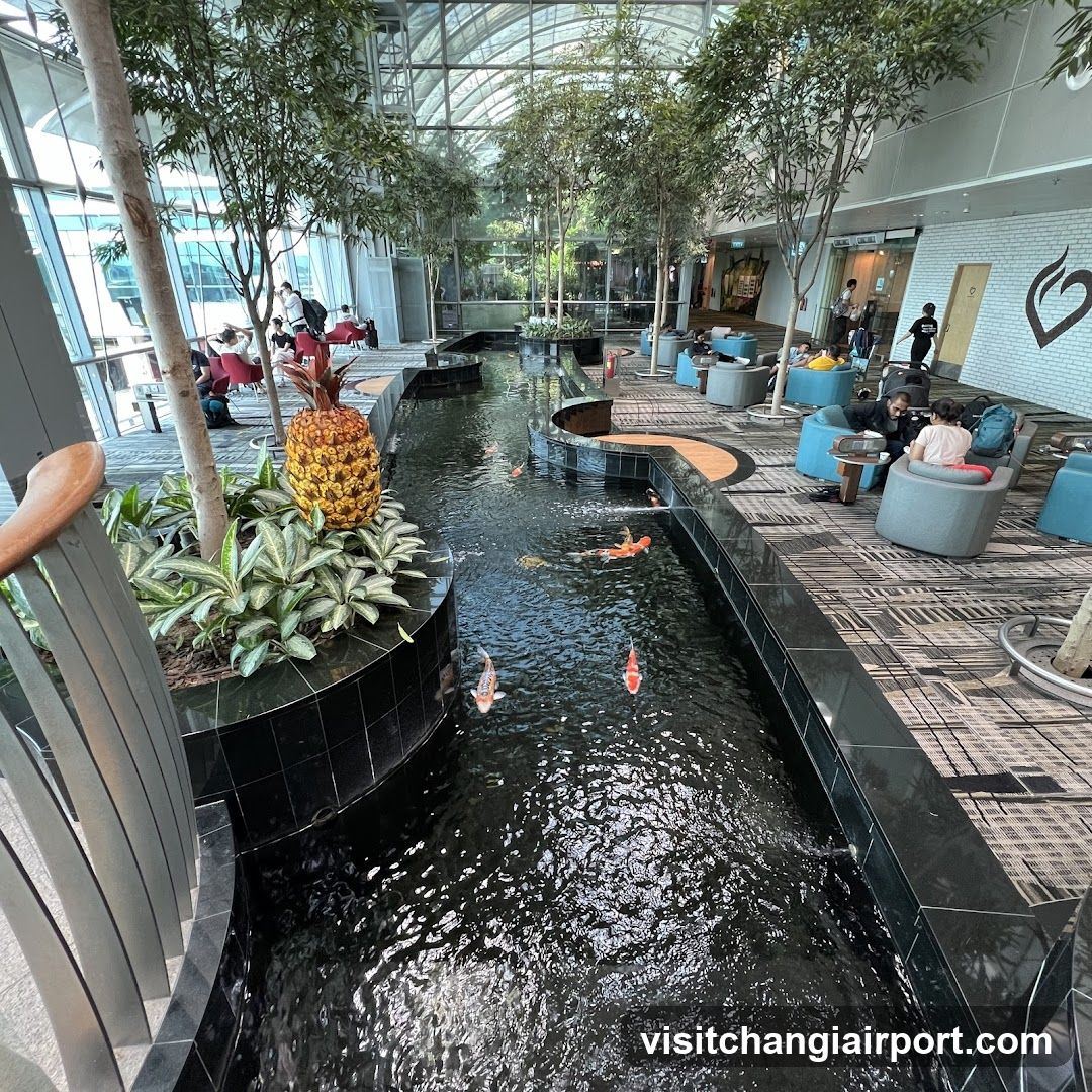 Indoor Water Feature Lounge
