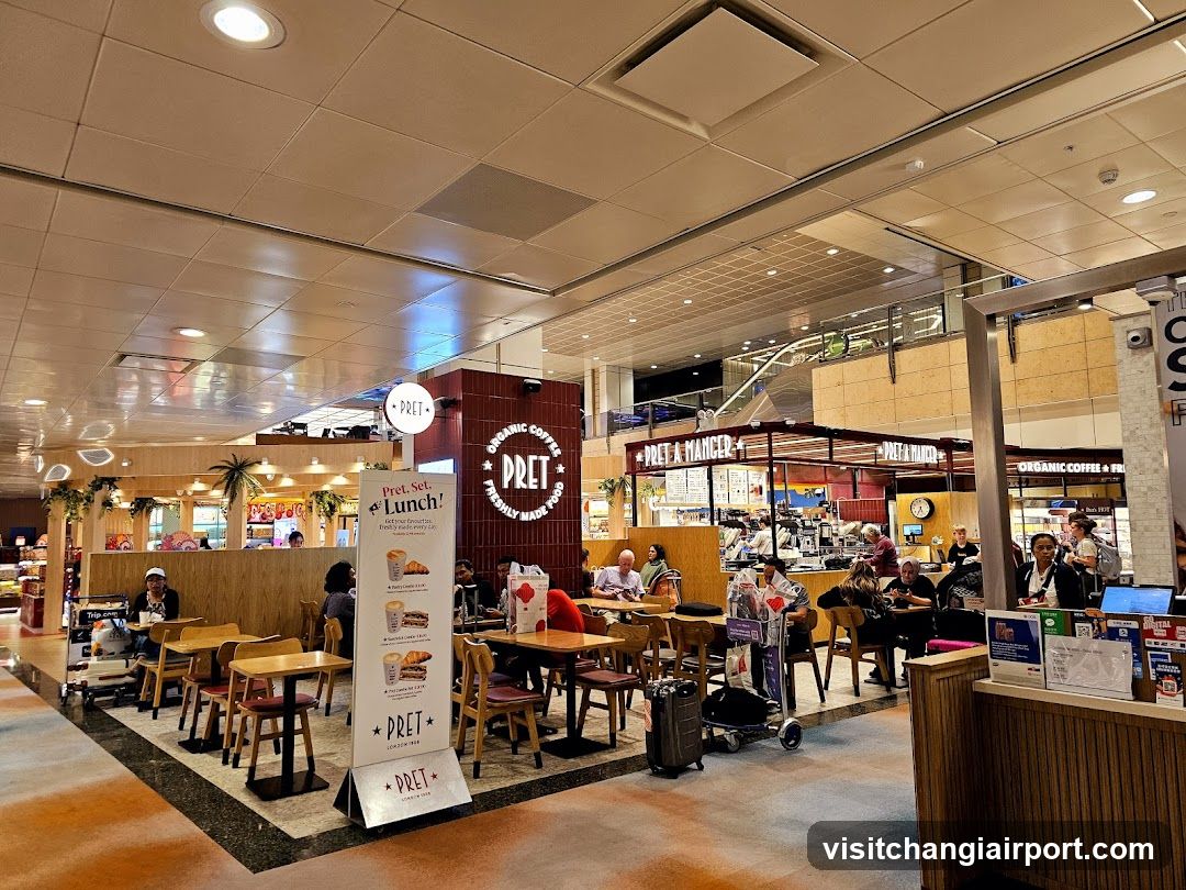 Pret A Manger Interior