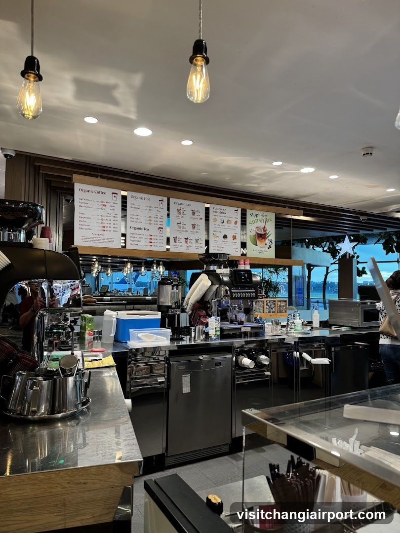 Coffee Shop Interior View