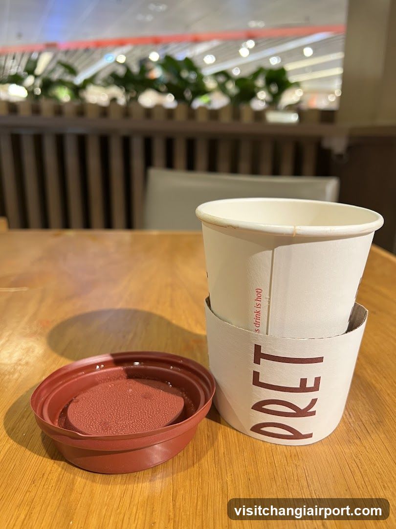 Pret A Manger Cup and Lid