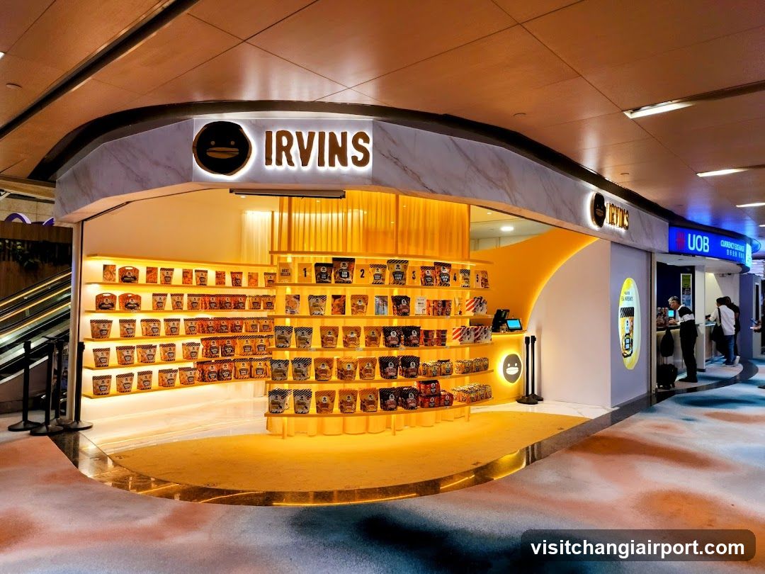 IRVINS at Changi Airport Terminal 3