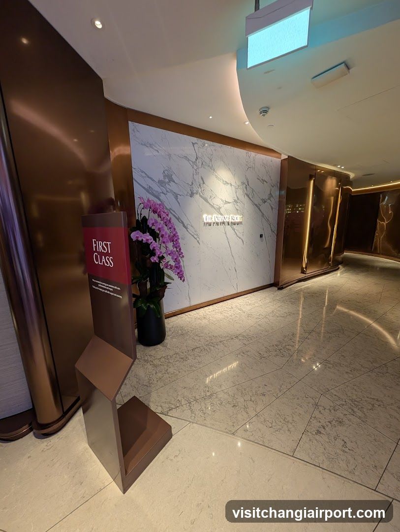SilverKris First Class Lounge, Terminal 3