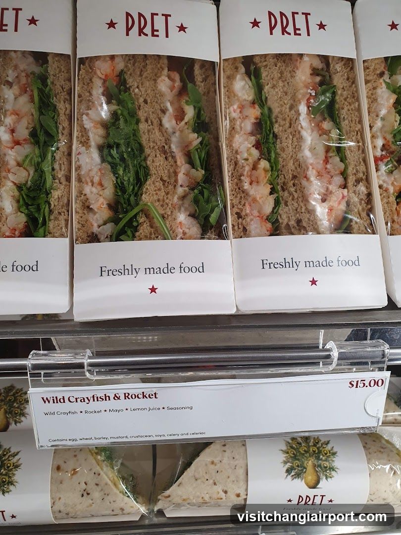 Pret Sandwich Display