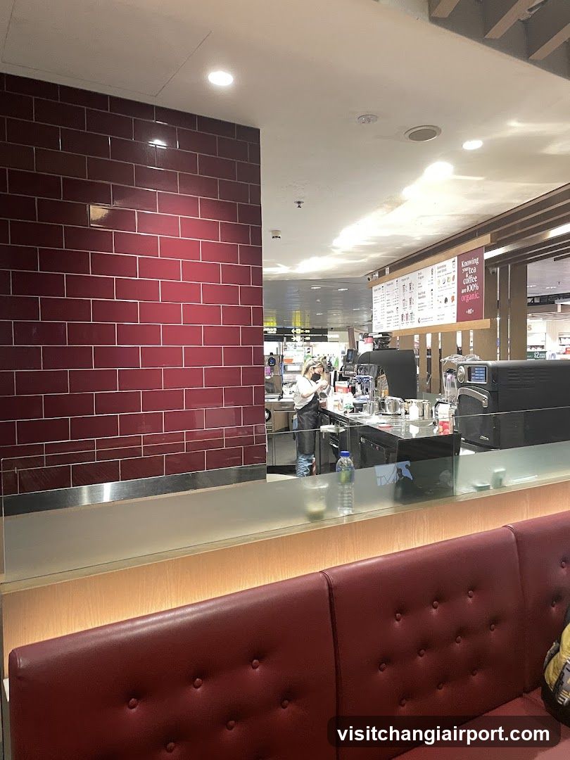 Coffee Shop Interior View
