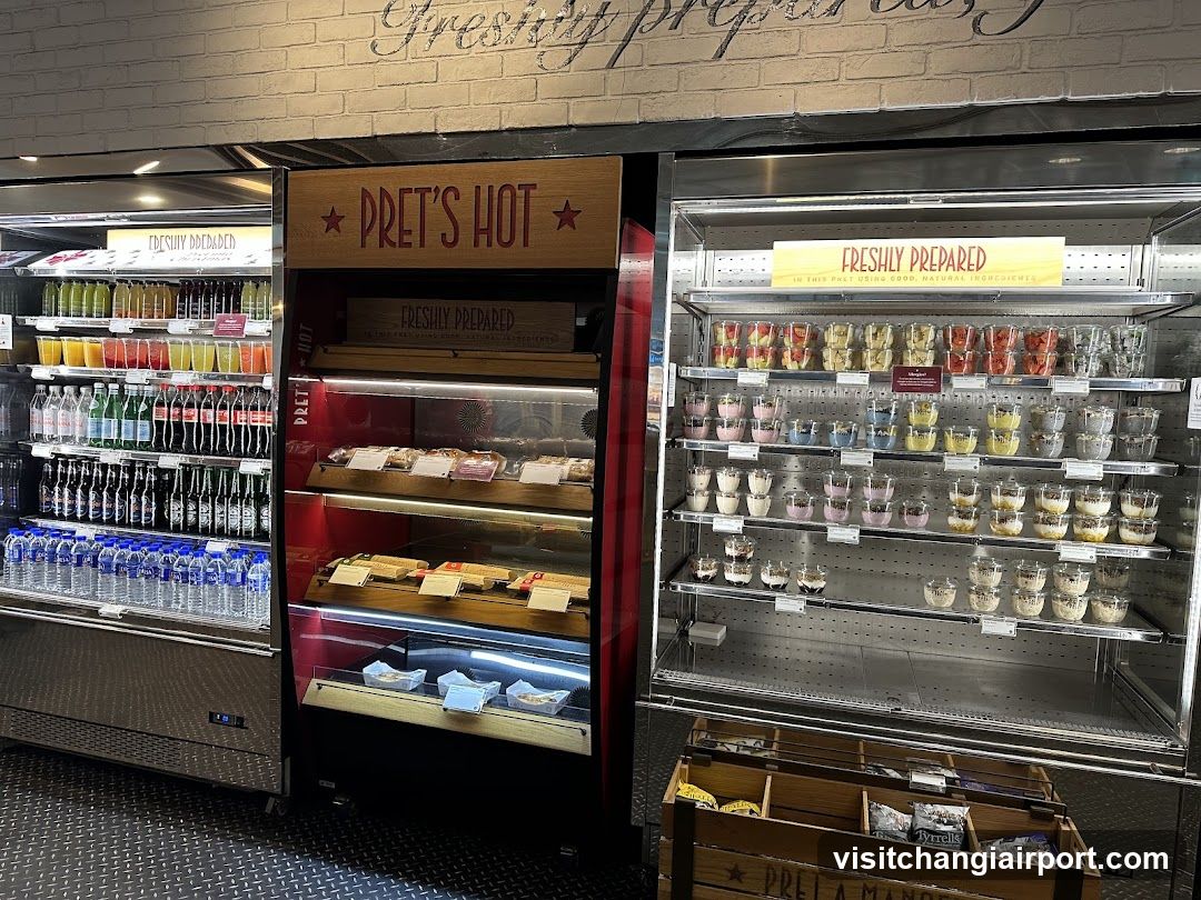 Pret's Hot and Freshly Prepared Display