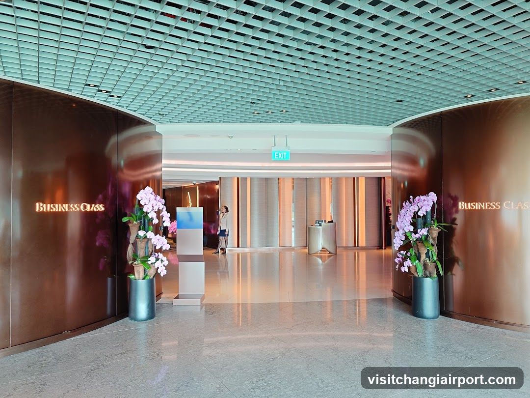 Business Class Lobby Entrance