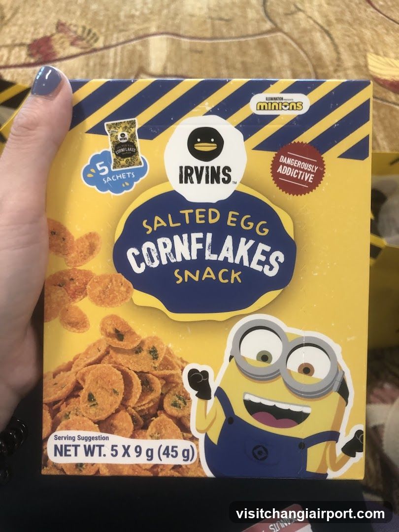 Irvin's Salted Egg Cornflakes Snack Box