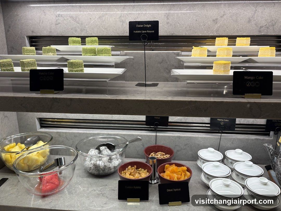 Dessert and Fruit Buffet Display