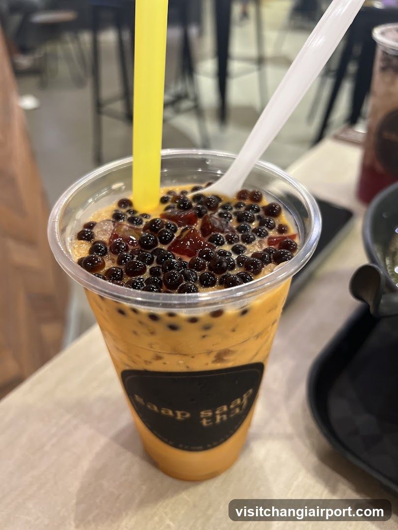 Boba Milk Tea with Strawberries