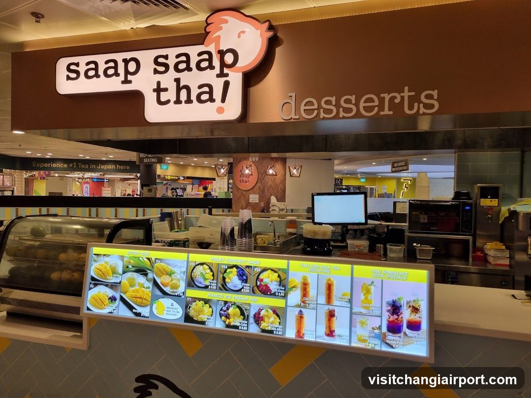 Saap Saap Tha Desserts Counter