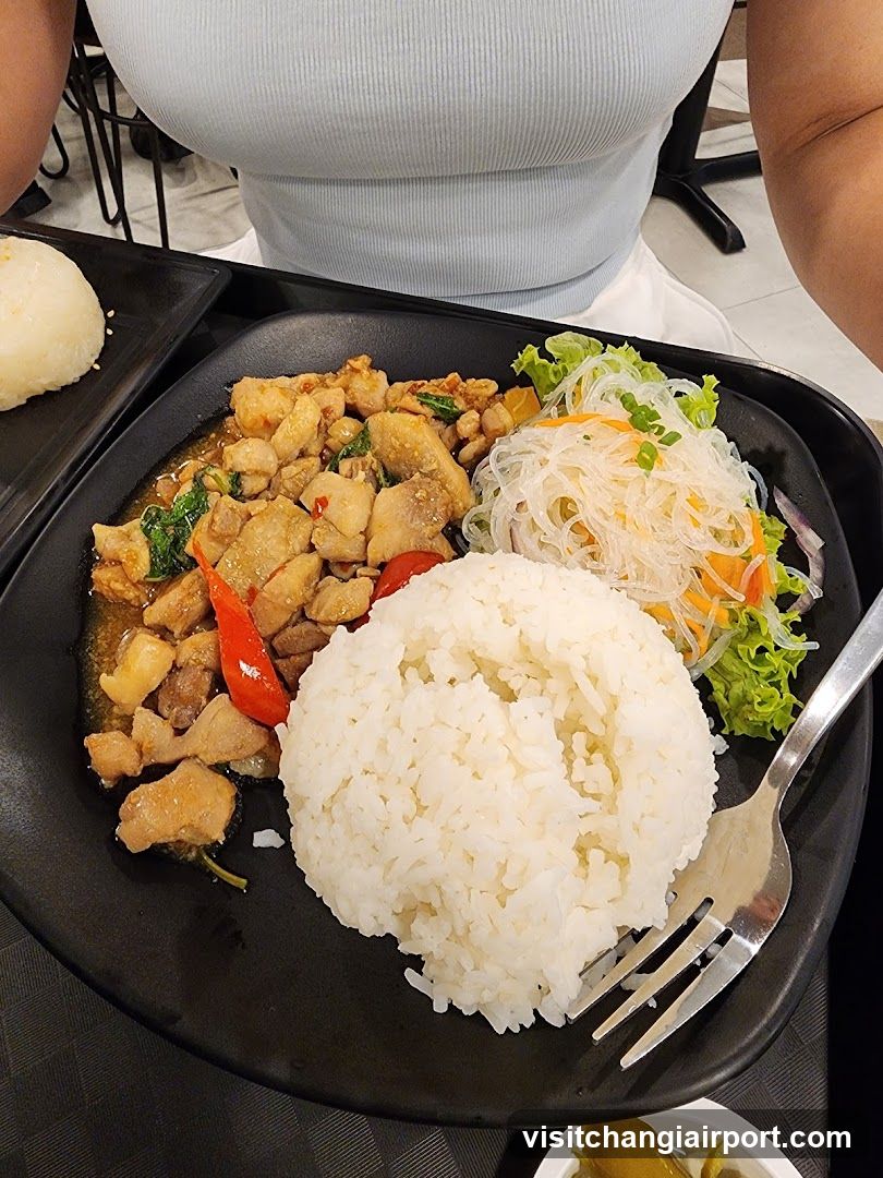 Thai-style Chicken Stir Fry with Rice