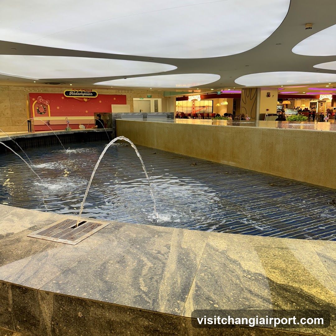 Mall Interior Water Feature