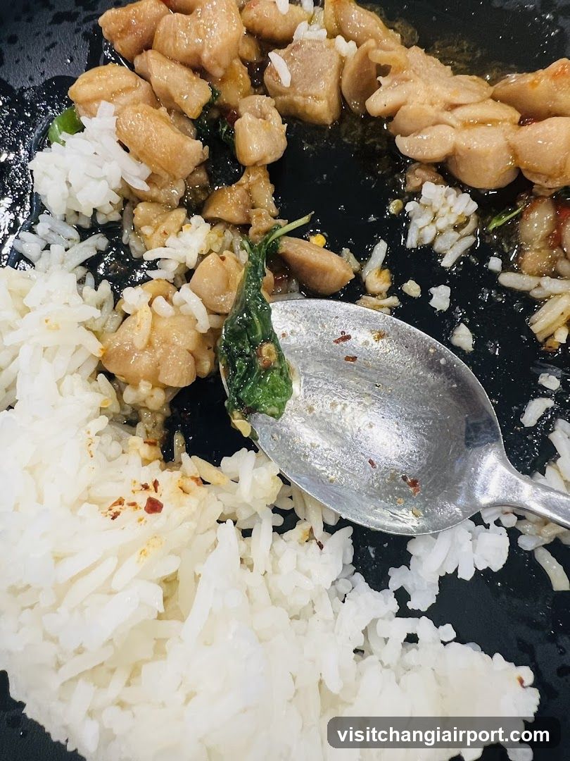 Stir-fried Chicken with Rice