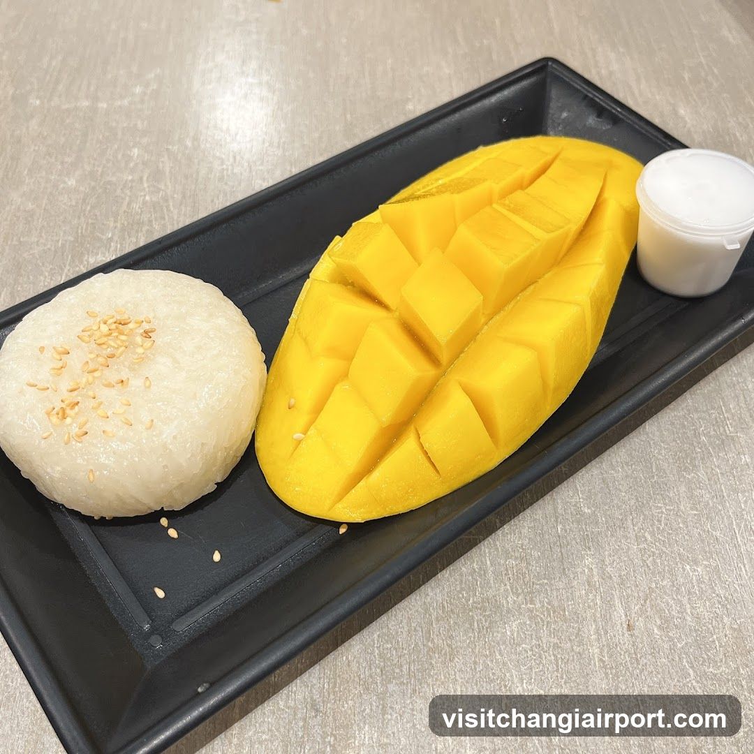 Mango Sticky Rice with Coconut Cream