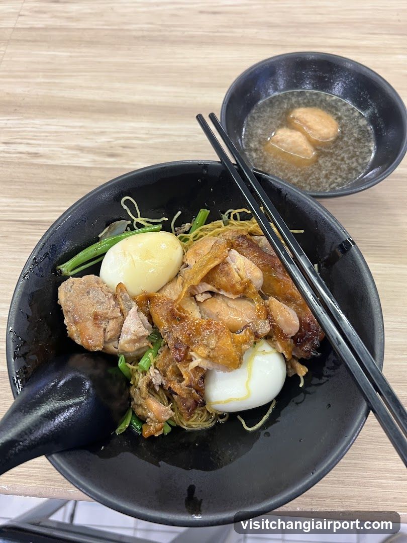 Chicken Ramen Bowl with Egg and Broth