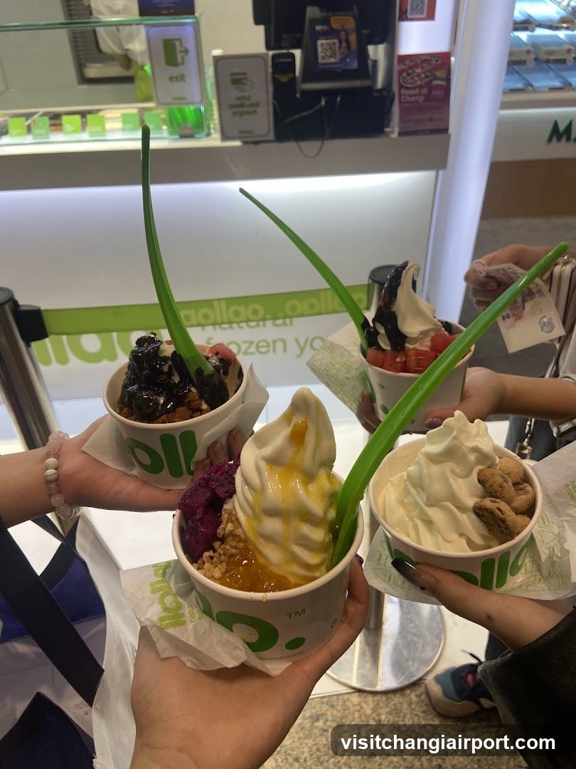 Frozen Yogurt Dessert Cups