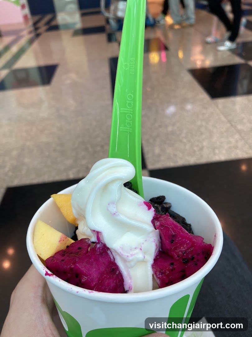 Fruit Soft Serve Cup