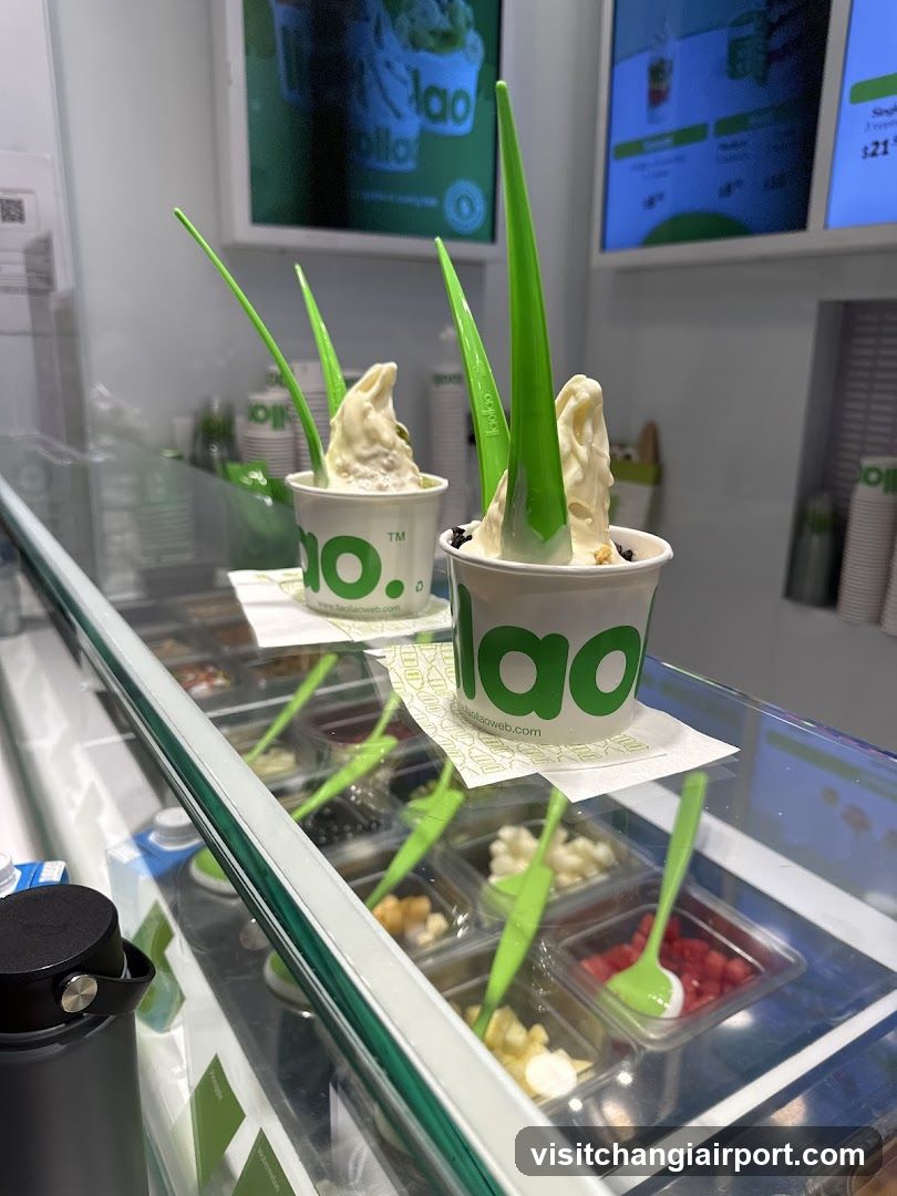 Frozen Dessert Display