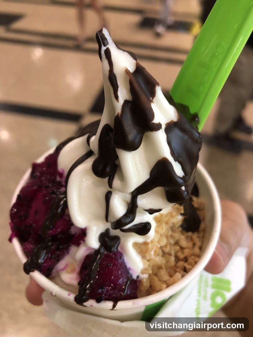 Soft Serve Dessert Cup