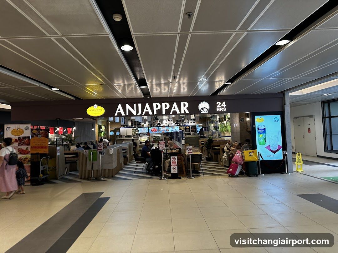 Anjappar Food Court Interior
