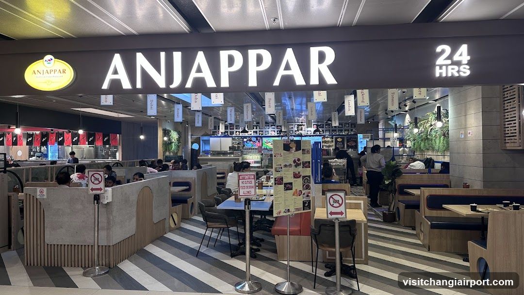 Anjappar Restaurant Interior