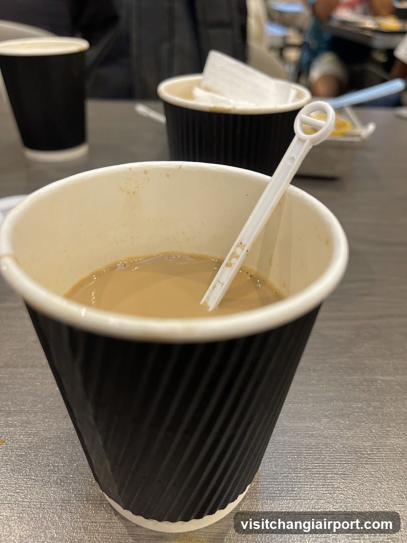 Coffee Cup with Stirrer