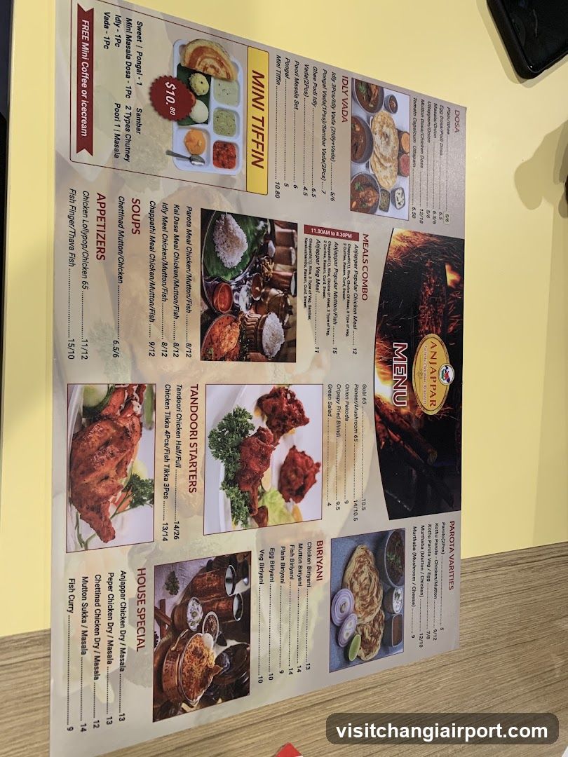Indian Restaurant Menu