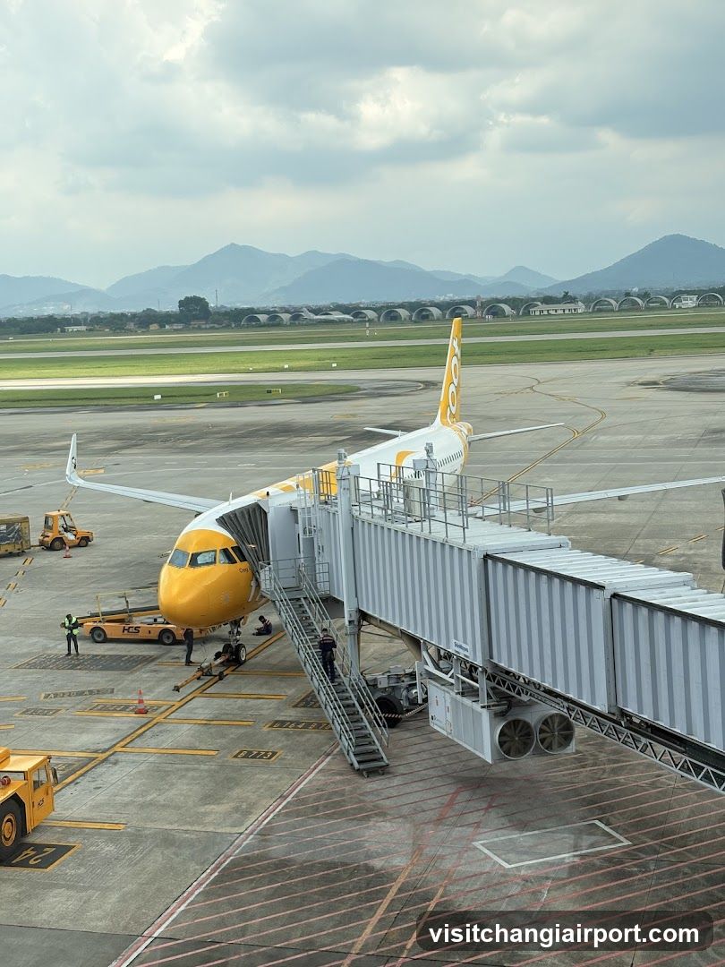 Aircraft at Airport Gate