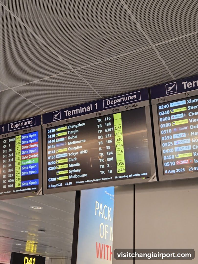 Airport Departure Board