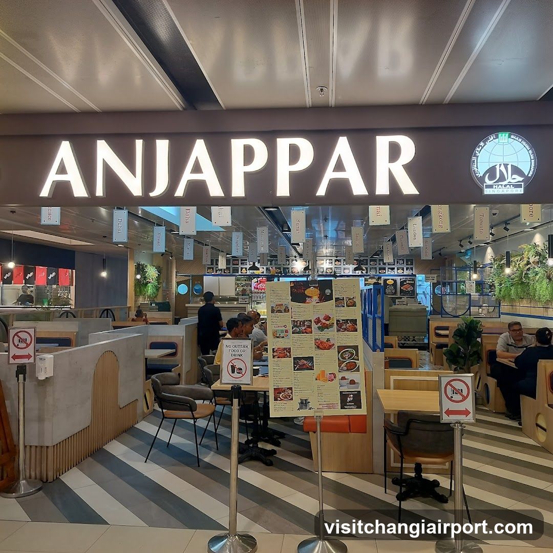 Anjappar Restaurant Interior