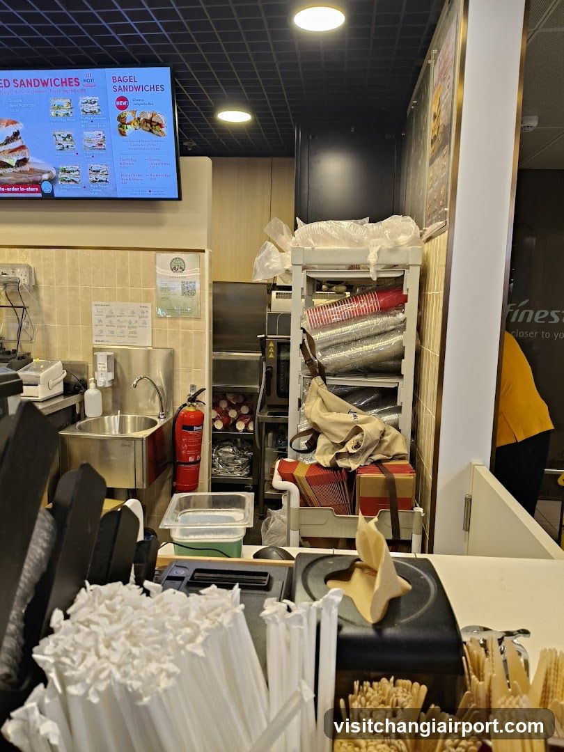 Sandwich Shop Interior