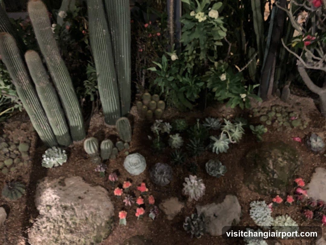 Succulent Garden Display