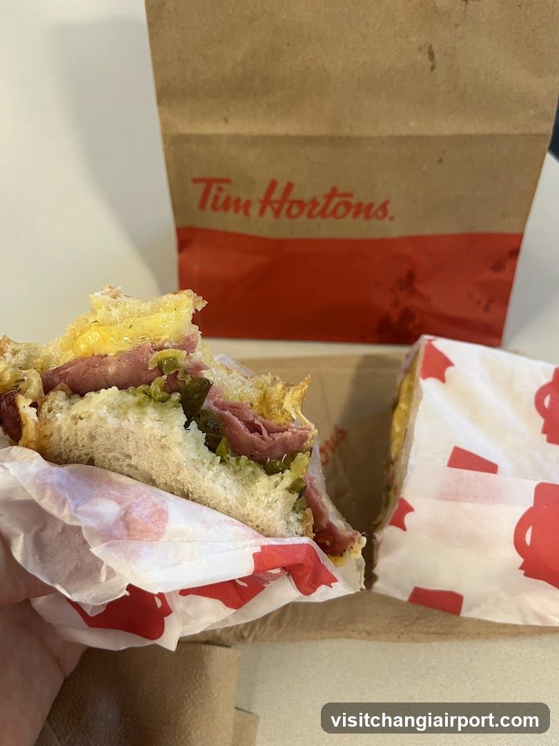 Tim Hortons Sandwich