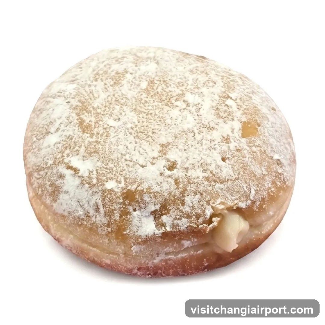 Doughnut with Powdered Sugar