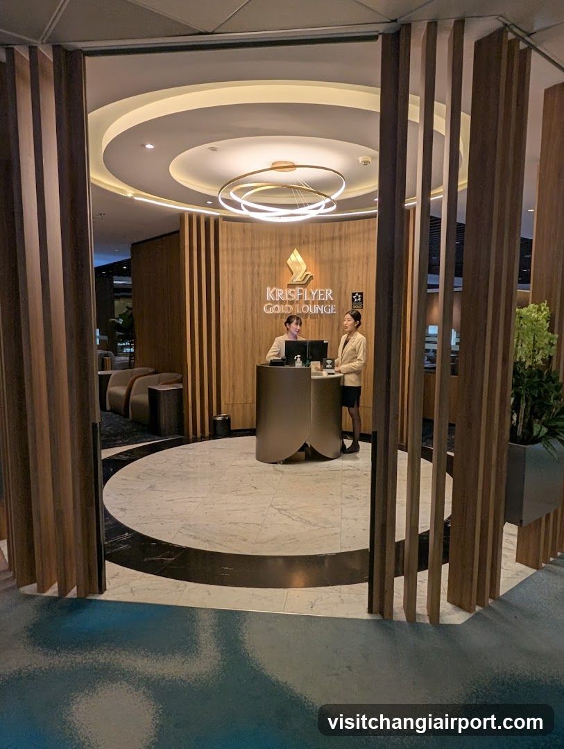 Krisflyer Gold Lounge - Terminal 2
