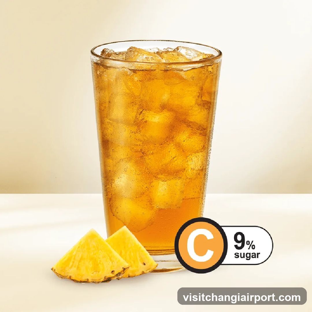 Iced Tea with Pineapple