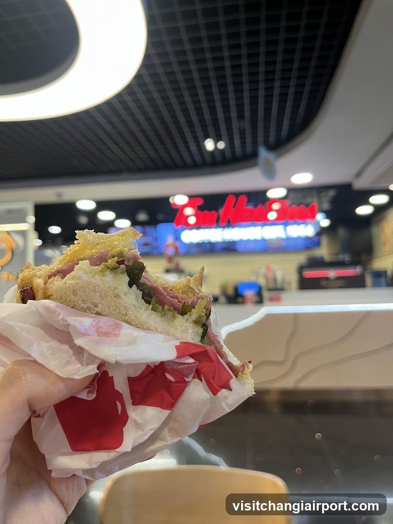 Food in a mall food court