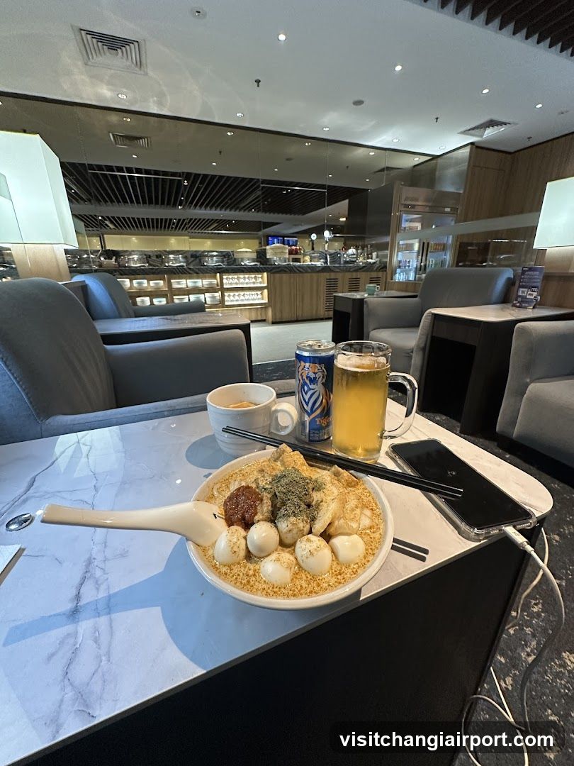 Airport Lounge Meal