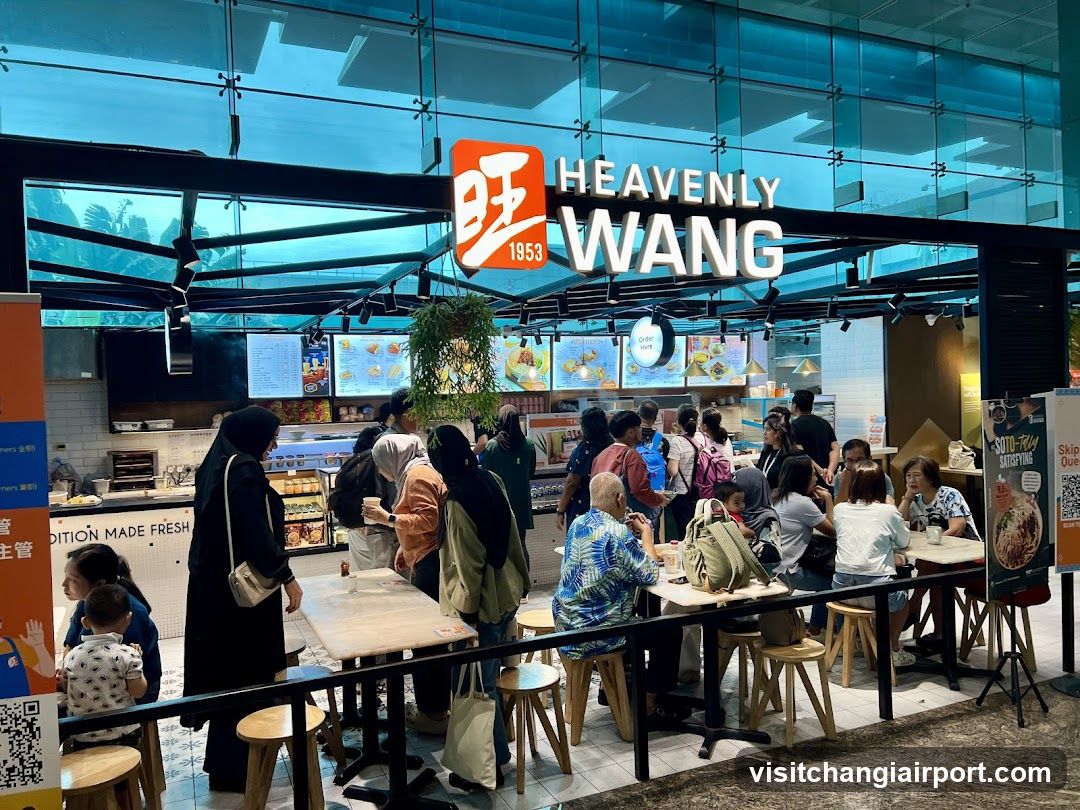 Heavenly Wang @ Changi Airport Terminal 1 Departure