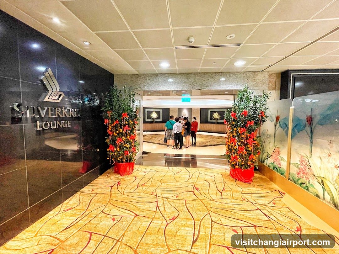 SilverKris Lounge Entrance