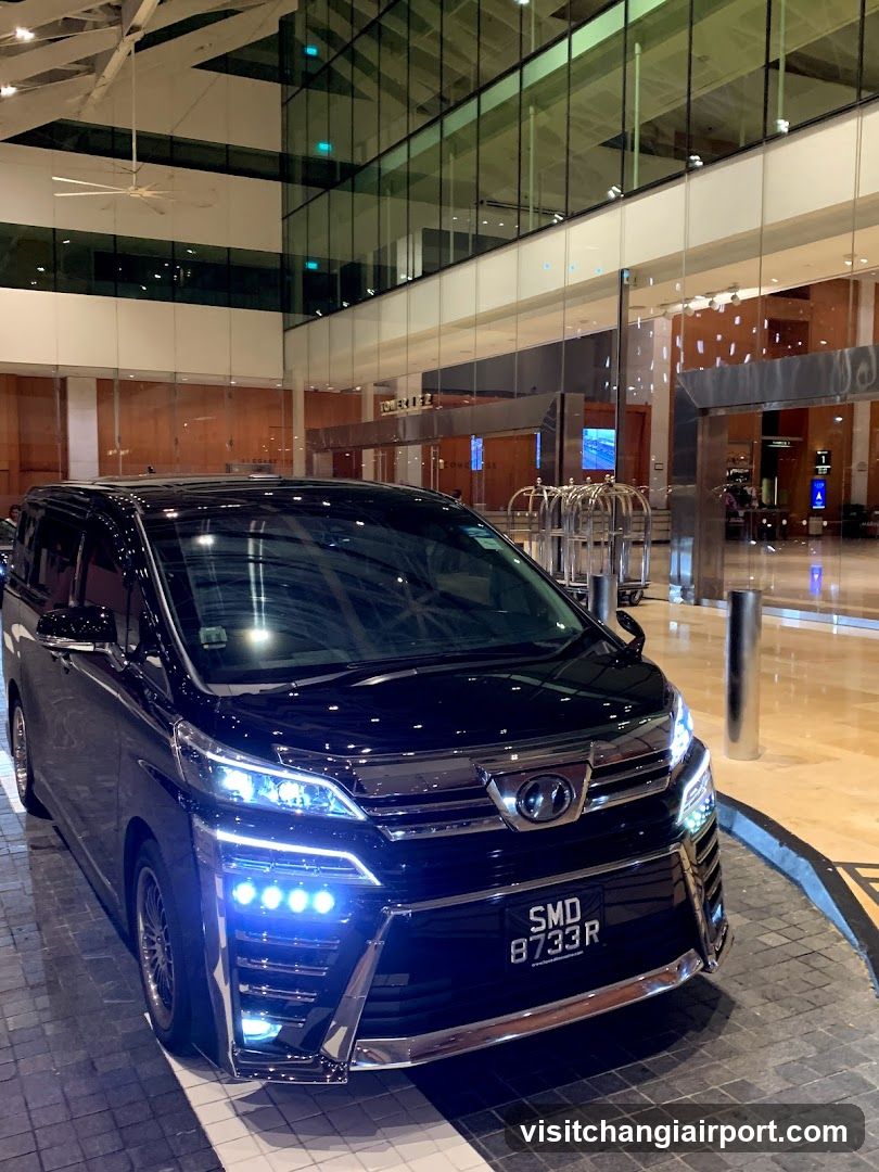 Luxury Van in Hotel Lobby