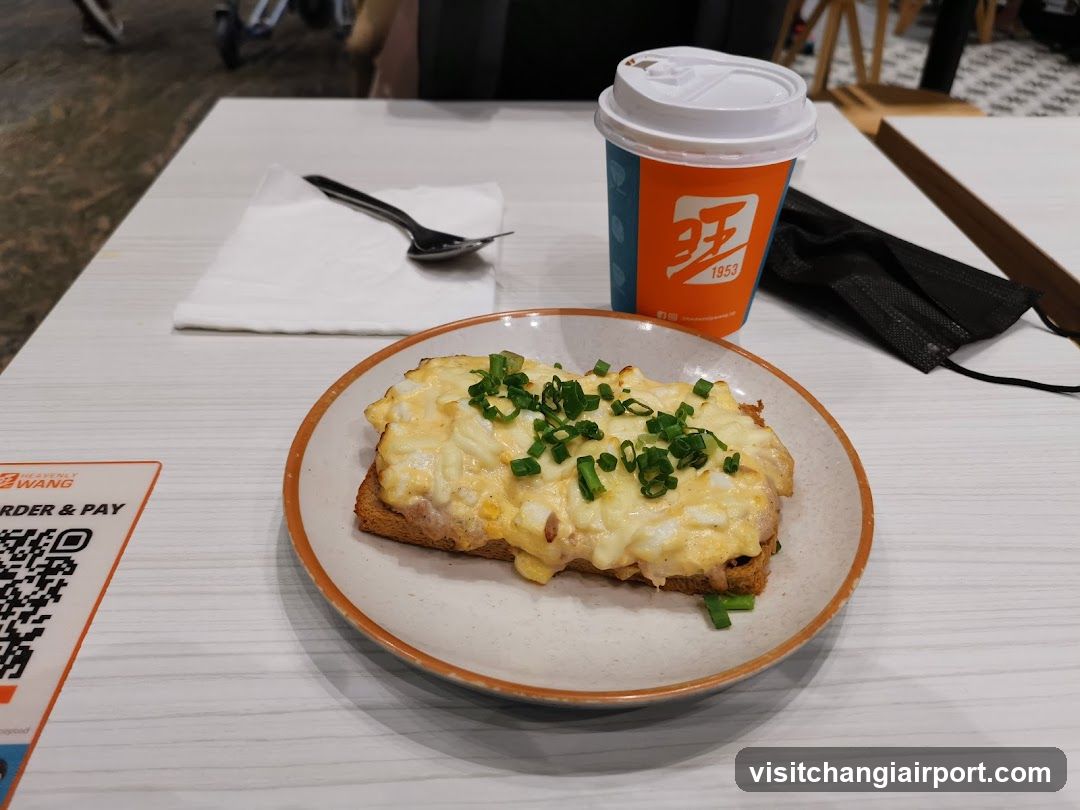 Breakfast Toast with Coffee