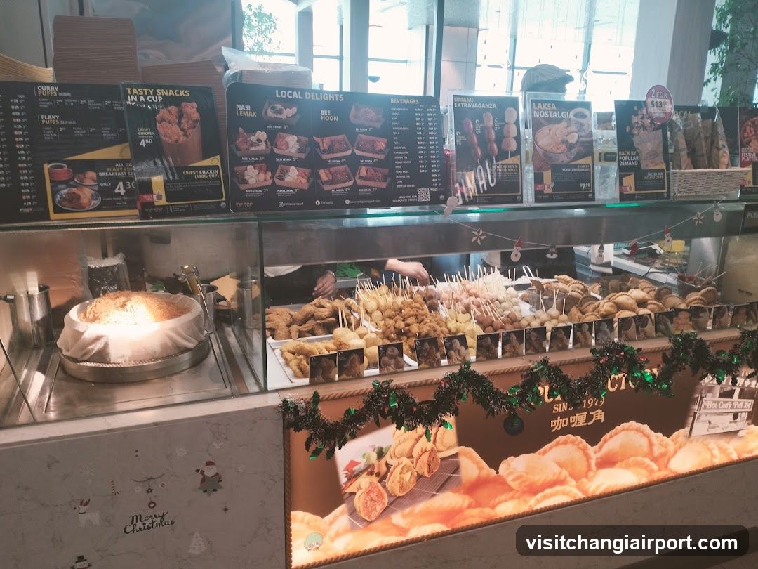 Food Stall Display