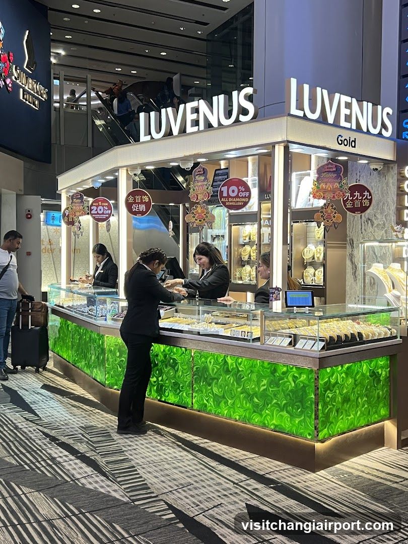 Luvenus Gold Store Interior