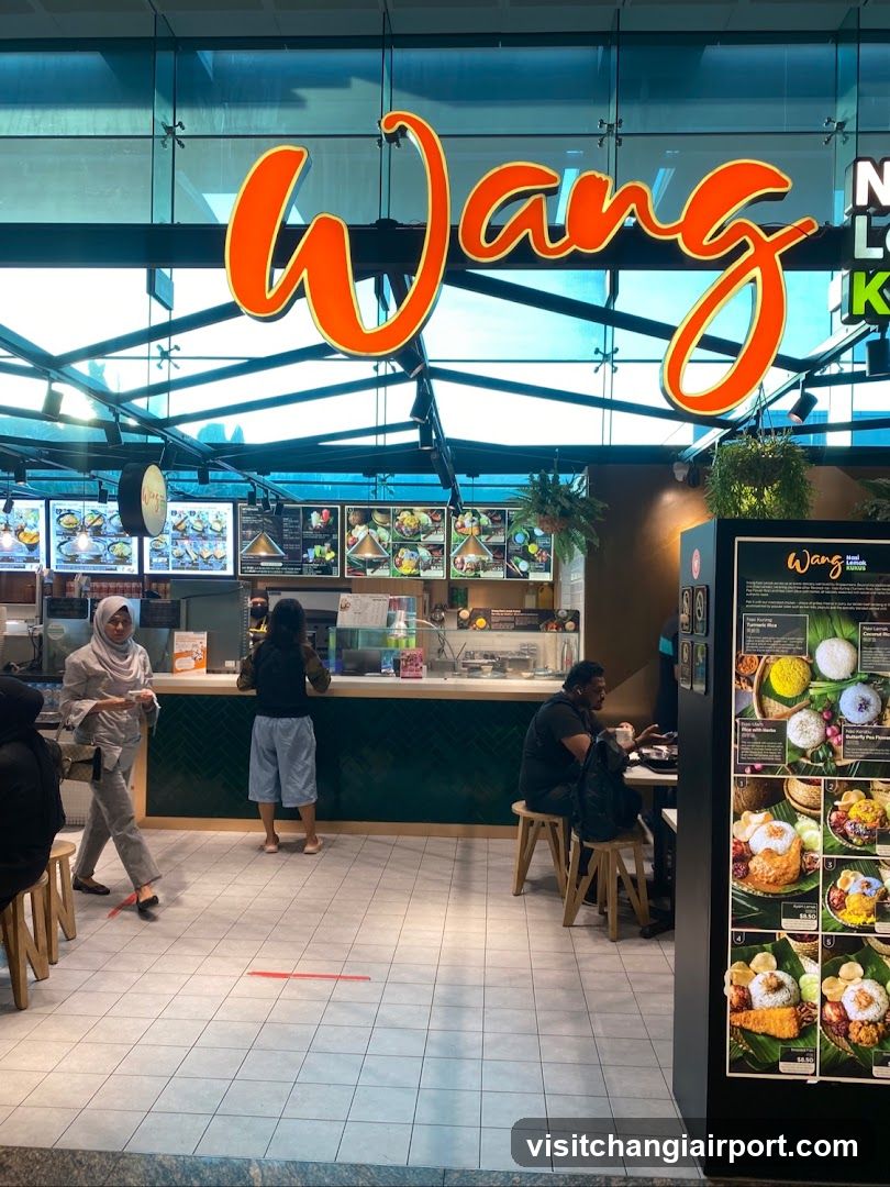 Wang Food Stall Interior