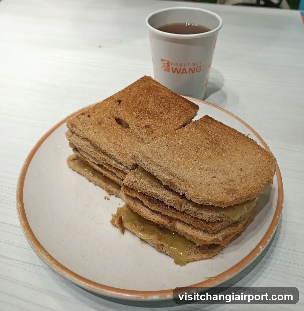 Toasted Sandwich with Tea