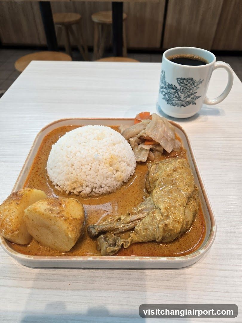 Curry Chicken Rice Meal